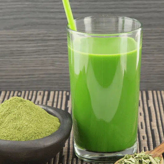 Detox-Smoothies: Moringa, Grünkohl, Acai und Heidelbeeren