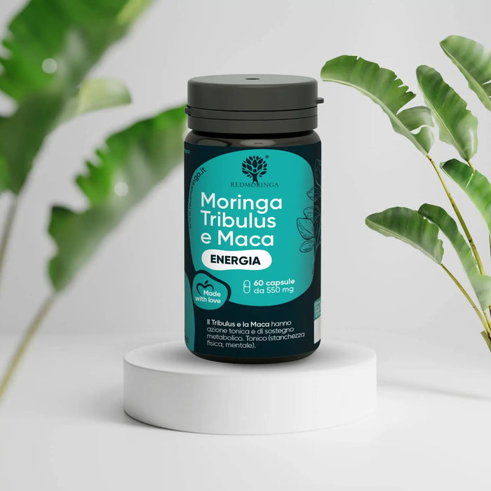 Integratore Energia con Tribulus Terrestris e Maca | Ideale per Palestra