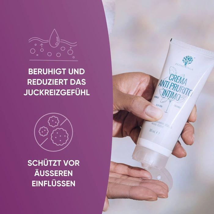JUCKREIZCREME INTIM ALOE MORINGA UND CALENDULA
