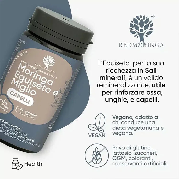 Programma Capelli Forti e Puliti Fino a 72h | 100% naturale