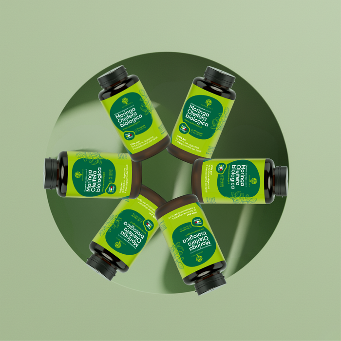 Moringa Oleifera BIO Organic | Integratore in capsule