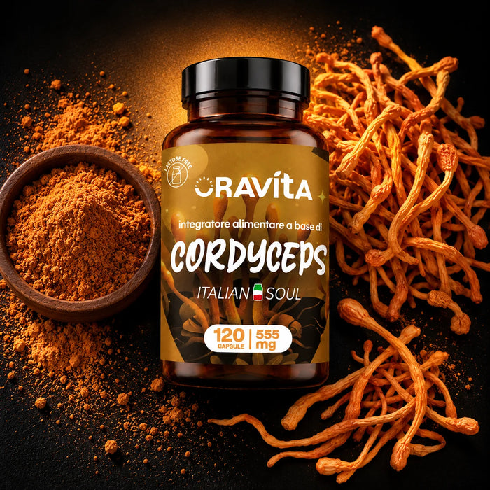 Cordyceps sinensis Extrakt (Myzel), standardisiert auf 40 % Polysaccharide | 120 Kapseln