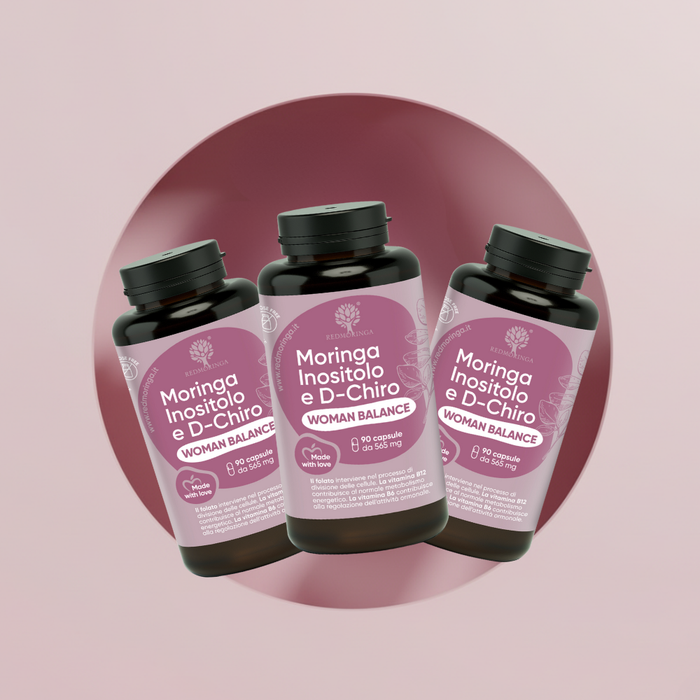 Inositol & Moringa BIO Supplement | Female Hormonal Balance | Fertility & PCOS | 100% Natural