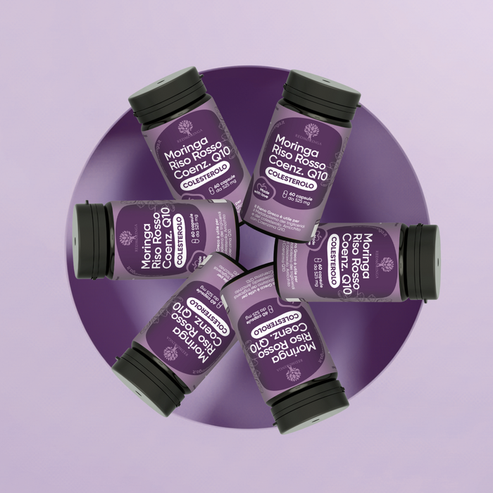 Compléments alimentaires pour le cholestérol : Moringa, riz rouge fermenté et coenzyme Q10