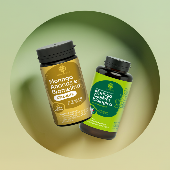 Programma Anticellulite per Pancia Piatta | Moringa e Bromelina