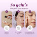 Anwendung des Anti-Falten-Serums: reinigen, 2–3 Tropfen, einmassieren, morgens und abends