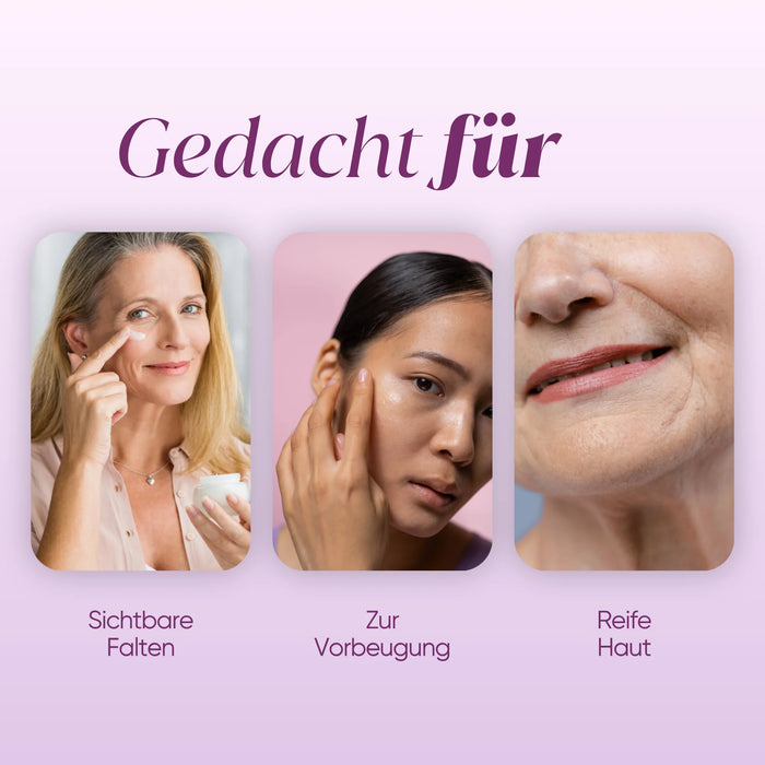 Anti-Falten-Serum für sichtbare Falten, zur Vorbeugung und für reife Haut