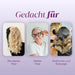 Gedacht für blondiertes Haar, weißes Haar, Strähnchen und Balayage