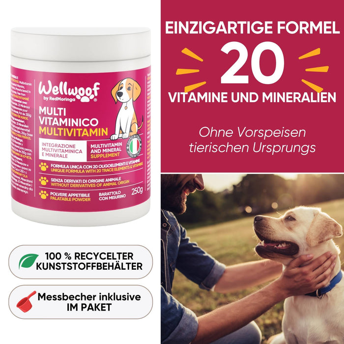 Bestes Multivitamin für Hunde – unterstützt starke Knochen, glänzendes Fell und tägliche Energie