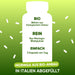 Bio-Moringa: Blätter aus biologischem Anbau, nur Moringa-Blattpulver, 3 Kapseln am Tag, in Italien abgefüllt