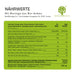 Nährwerte der Bio-Moringa oleifera Kapseln