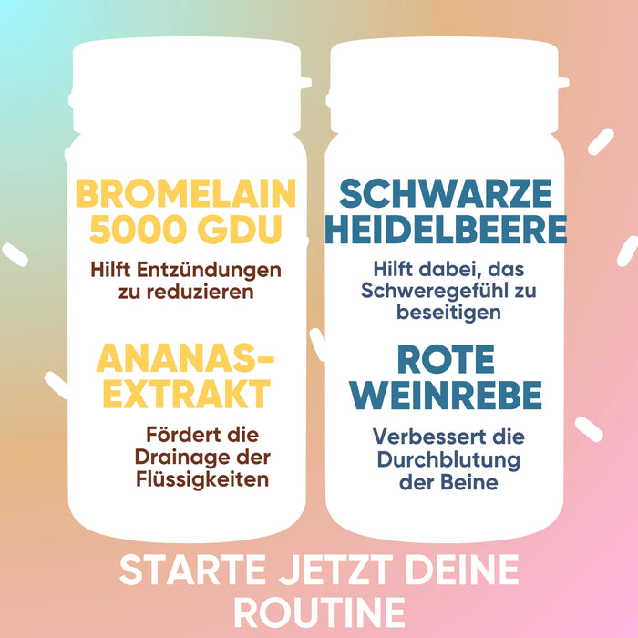 Sommer-Kit Anti-Cellulite | Nahrungserganzung + Korperol + Moringlow + Strandtasche