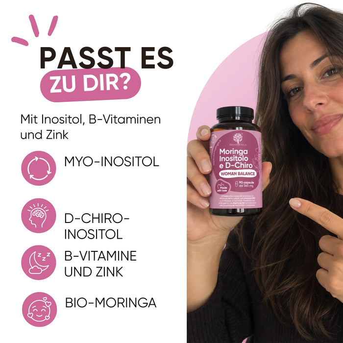 Woman Balance mit Inositol, B-Vitaminen und Zink