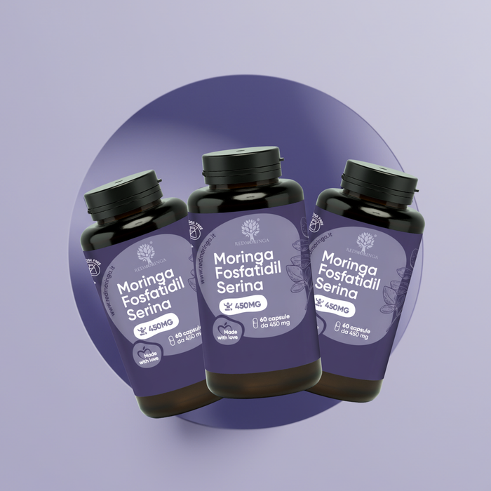 Phosphatidylserin 450 mg + Moringa | Cortisol, Stress