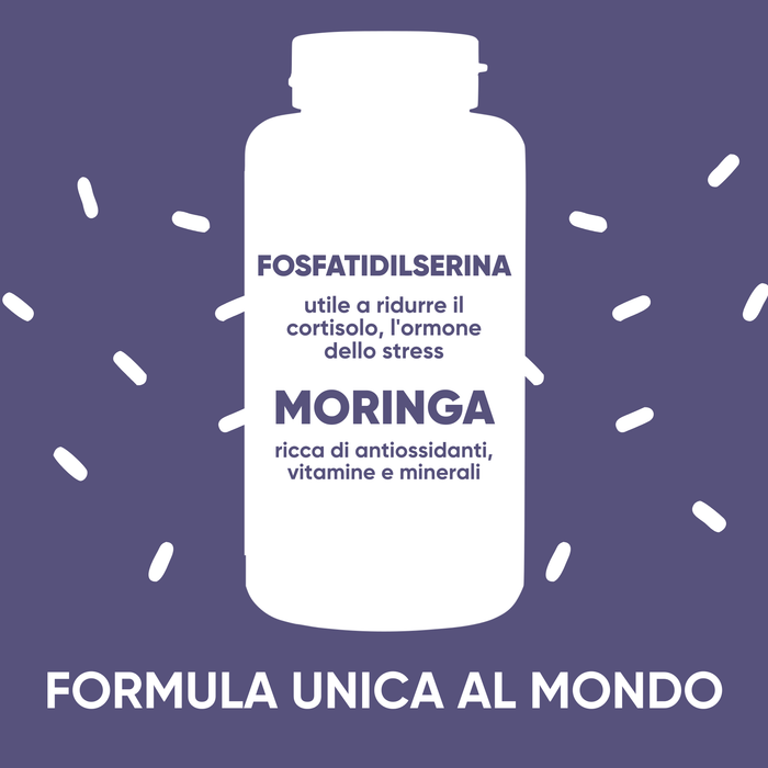 Phosphatidylserin 450 mg + Moringa | Cortisol, Stress