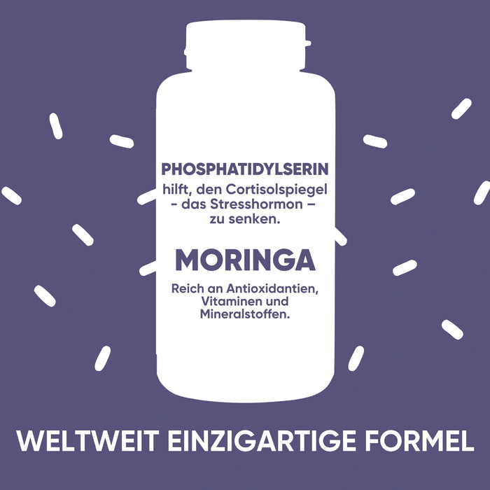 Phosphatidylserin 450 mg + Moringa | Cortisol, Stress