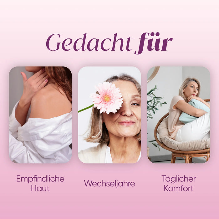 Intimgleitmittel für empfindliche Haut, Wechseljahre und täglichen Komfort