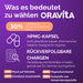 Lion's Mane Kapseln ORAVità: 30% zertifizierte Polysaccharide, Fruchtkörper, pflanzliche HPMC-Kapsel