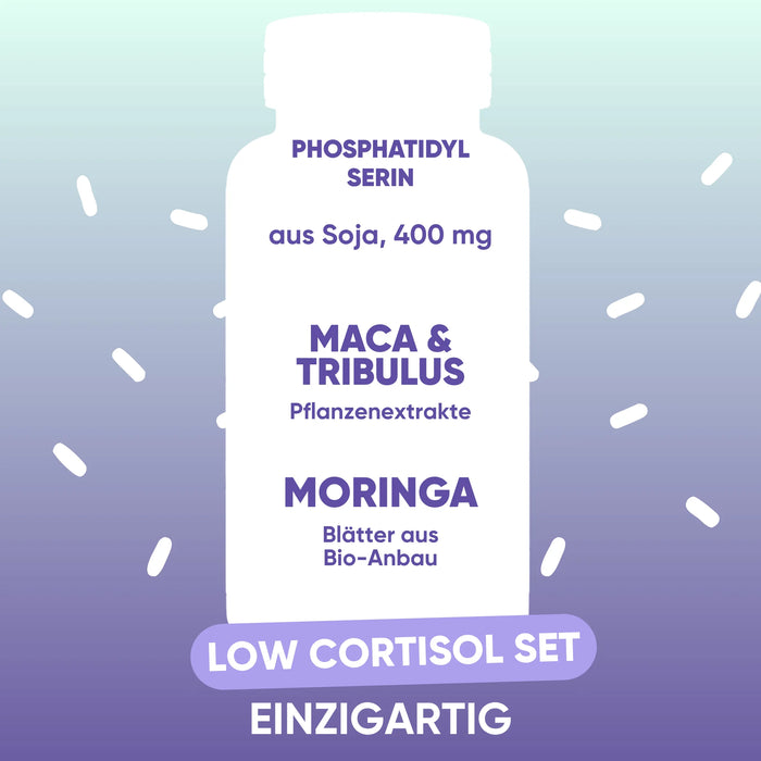 Phosphatidylserin, Bio-Moringa, Maca und Tribulus