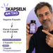 Einnahme: 2 Moringa-Kapseln morgens oder mittags, 1 Phosphatidylserin-Kapsel abends