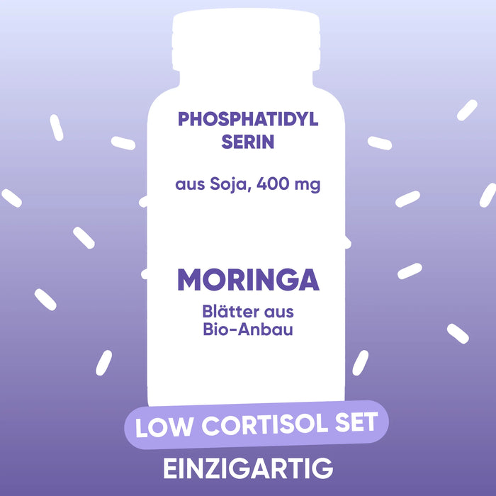 Phosphatidylserin aus Soja 400 mg und Bio-Moringa