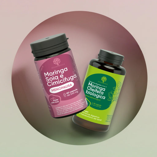 Moringa, Soia e Cimicifuga - Menopausa
Moringa Oleifera biologica