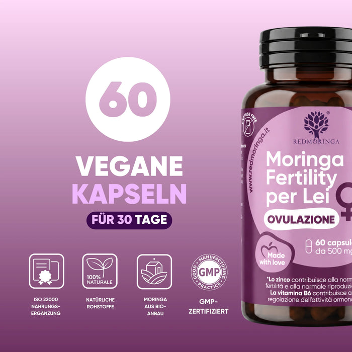 60 vegane Kapseln für 30 Tage, ISO 22000 und GMP