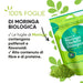 100 % Blätter aus Bio-Moringa: Polyphenole und Flavonoide, hoher Ballaststoff- und Proteingehalt