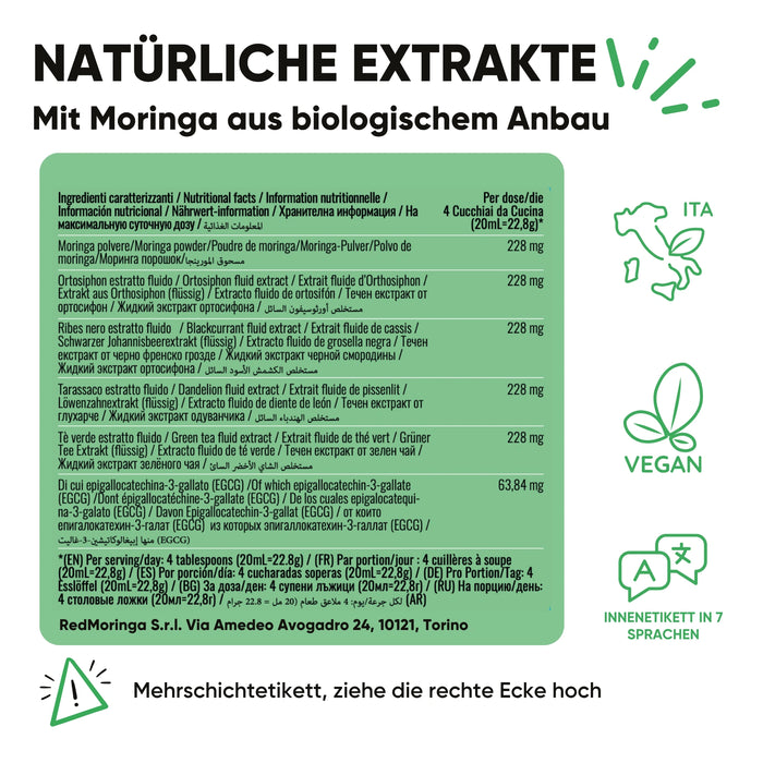 Sommer-Kit Anti-Cellulite | Nahrungserganzung + Korperol + Moringlow + Strandtasche
