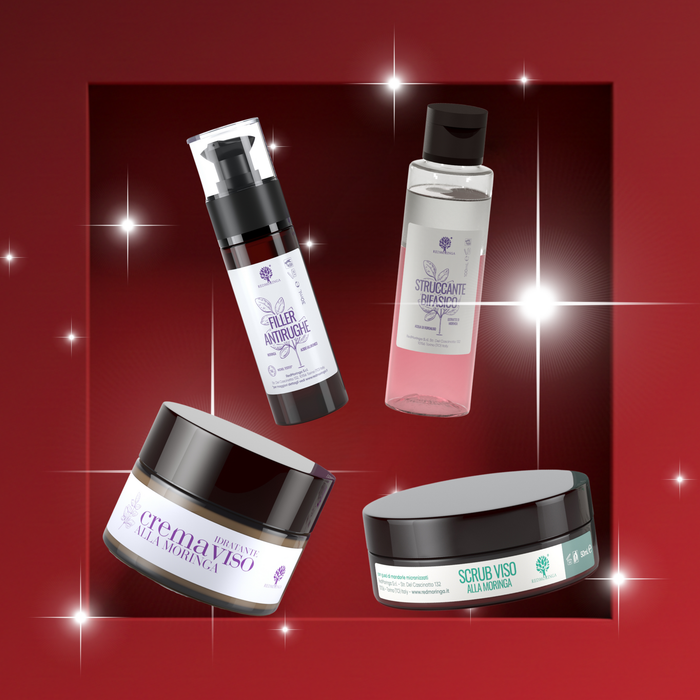 Anti-Aging-Gesichtsbehandlung mit Moringa